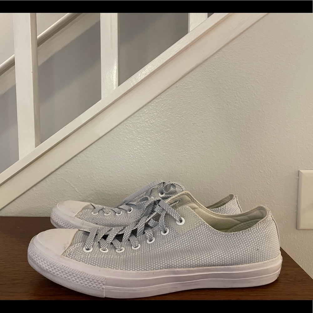 Converse Chuck Taylor Size 12 White Nylon